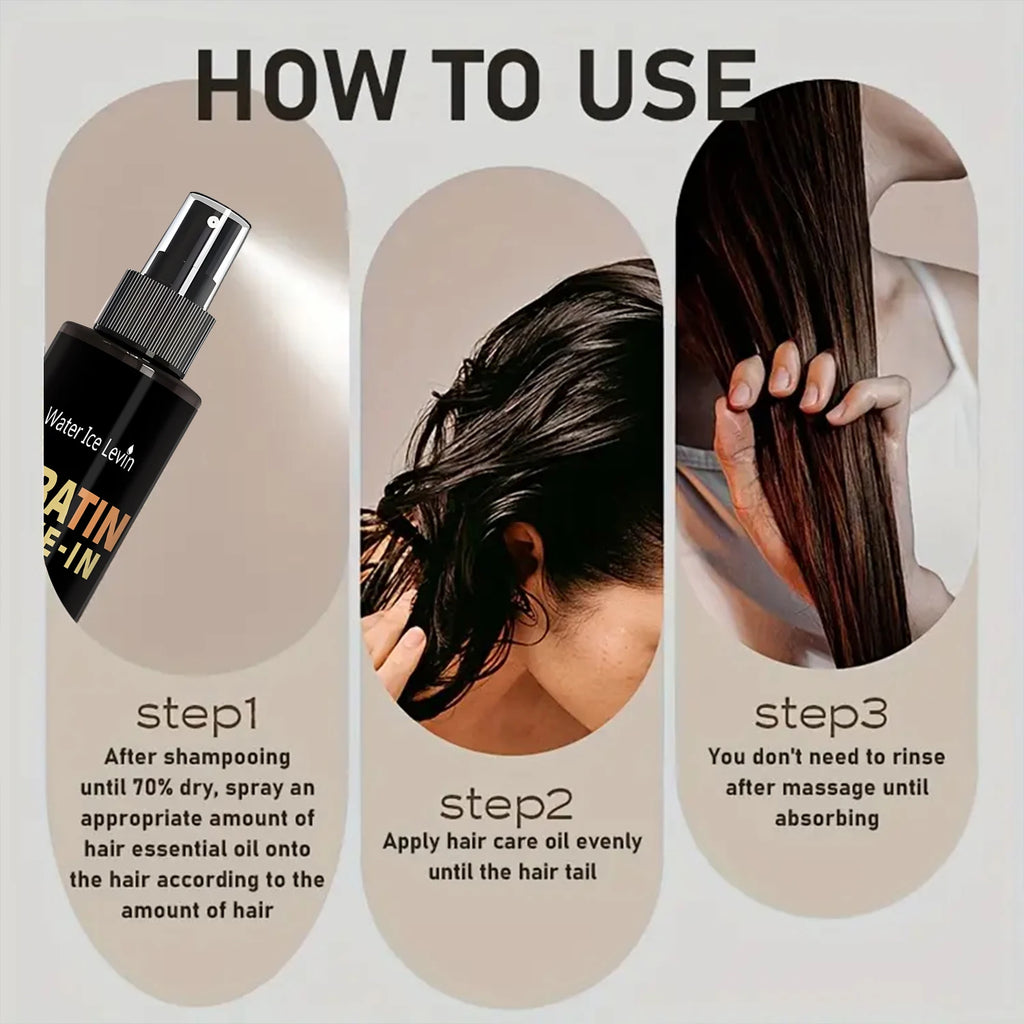 Keratin and Biotin Leave In Hair Spray Deep Conditioning Treatment 100g