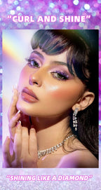 Glitter Mascara Waterproof Shiny Lash Enhancer for Party Makeup
