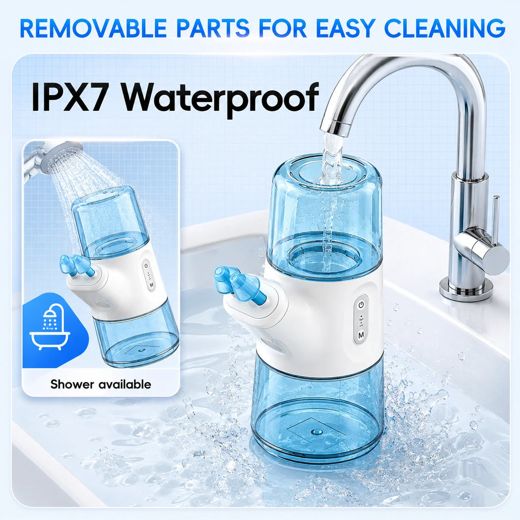 Portable Electric Nasal Irrigator for Sinus Relief