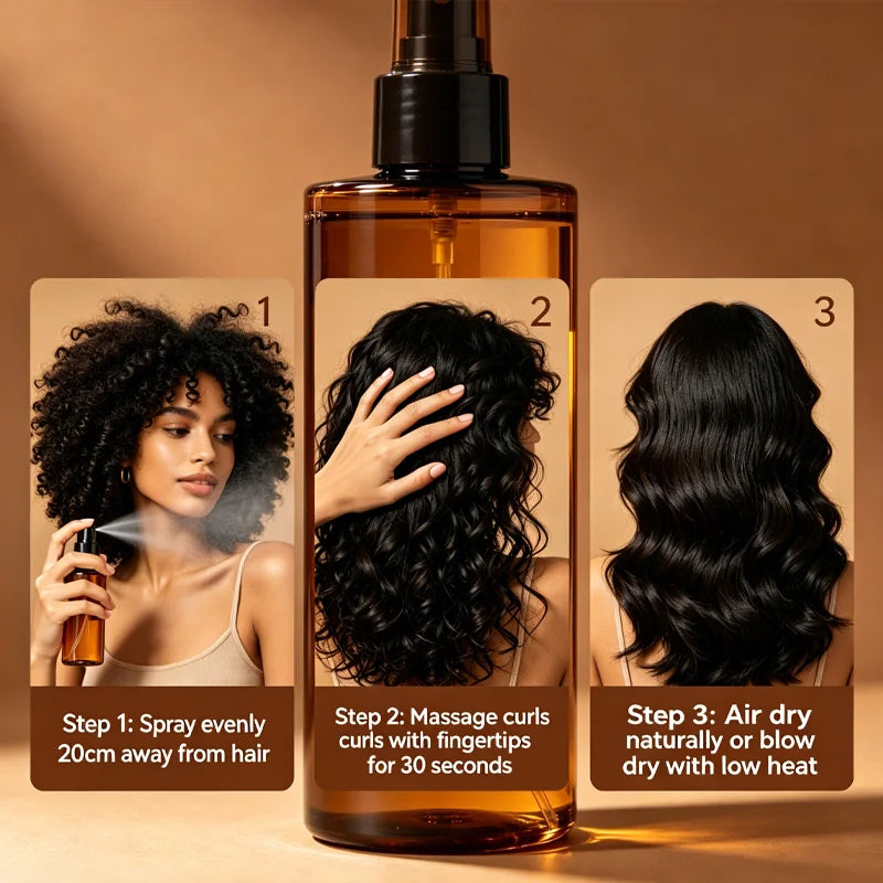 Leave-In Hair Conditioner Spray 100ml Anti-Frizz Hydrating Treatment