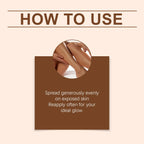 Coconut Oil Dark Tanning Body Oil for Deep Bronze Tan