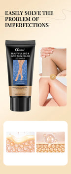 O'CHEAL Leg Makeup Concealer Waterproof Airbrush Finish Foundation