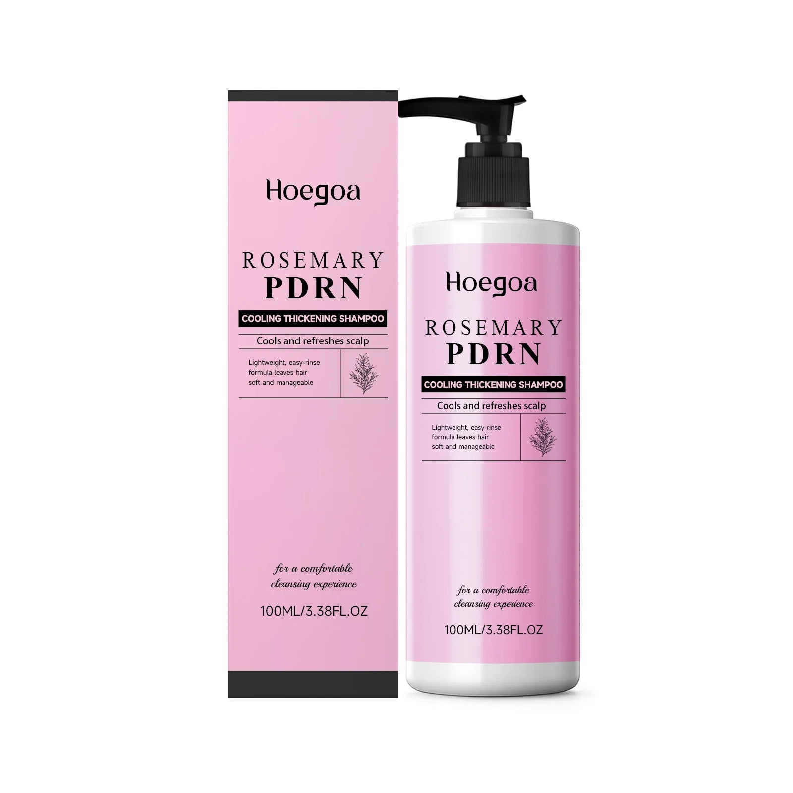 Rosemary PDRN Hair Thickening Shampoo and Conditioner Set