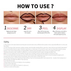 Peel-Off Tattoo Lip Liner Stain