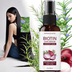 Biotin Hair Serum with Rosemary and Onion Oil Nourishing Hair Treatment