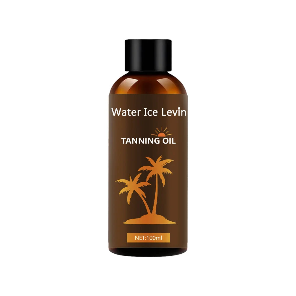 Water Ice Levin Hydrating Tanning Oil for Smooth Radiant Skin 100g