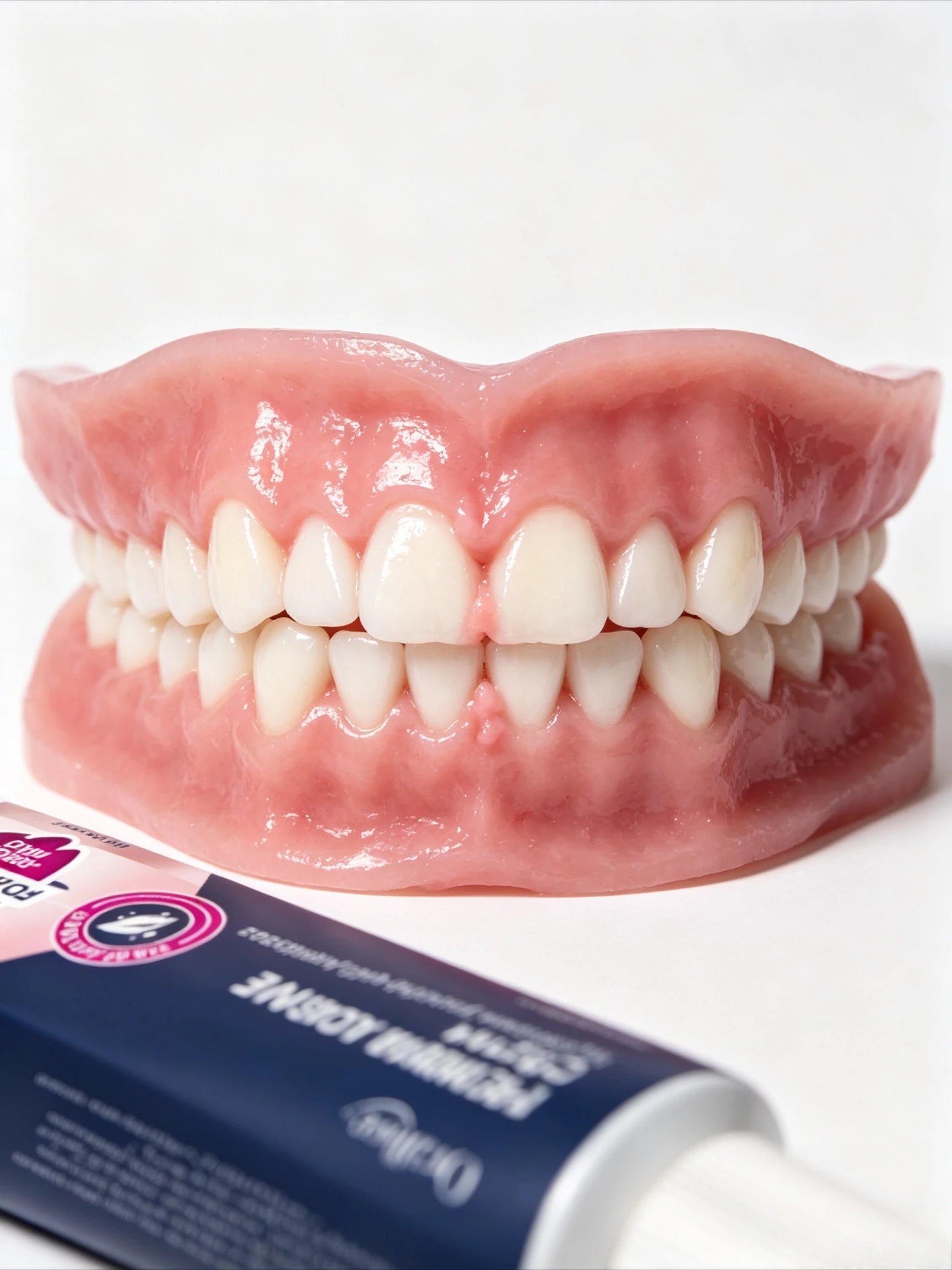 Strong Hold Denture Adhesive Cream for Full and Partial Dentures - 6