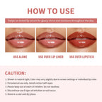 Hydrating Tinted Lip Gloss Serum for Shiny Plump Lips