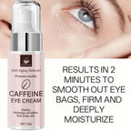 Caffeine Eye Cream Anti Aging Dark Circle Remover and Wrinkle Treatment