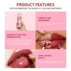 All-in-One Waterproof Lip Liner, Lipstick and Gloss Makeup Set