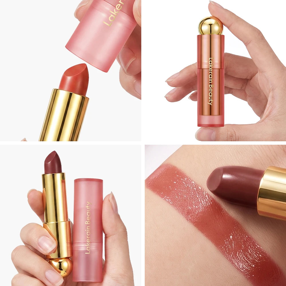 3-in-1 Tinted Hydrating Lip Oil Stick for Glossy Plump Lips - 6