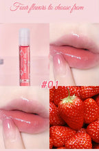 4 Piece Fruit Lip Oil Set Moisturizing Gloss for Dry Lips