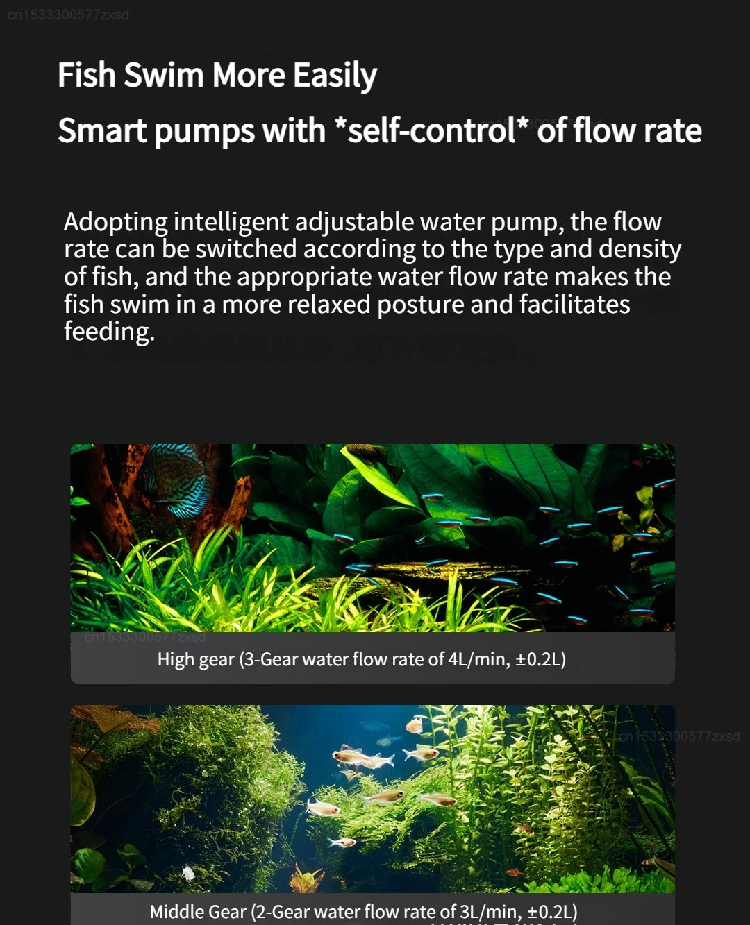 Mijia Smart Fish Tank MYG100 App Controlled Aquarium with Auto Feeder - 25