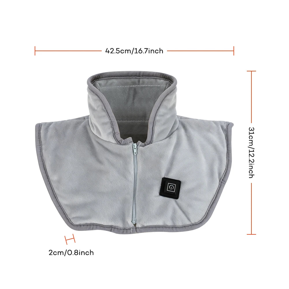 USB Heated Shoulder and Neck Shawl Wrap