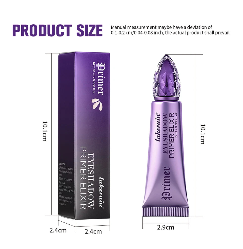 Long-Lasting Eyeshadow Primer for Vibrant Crease-Free Makeup