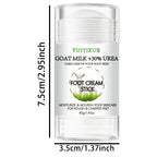 YUITIKUE 30% Urea Goat Milk Foot Cream Stick for Dry Cracked Heels 40g
