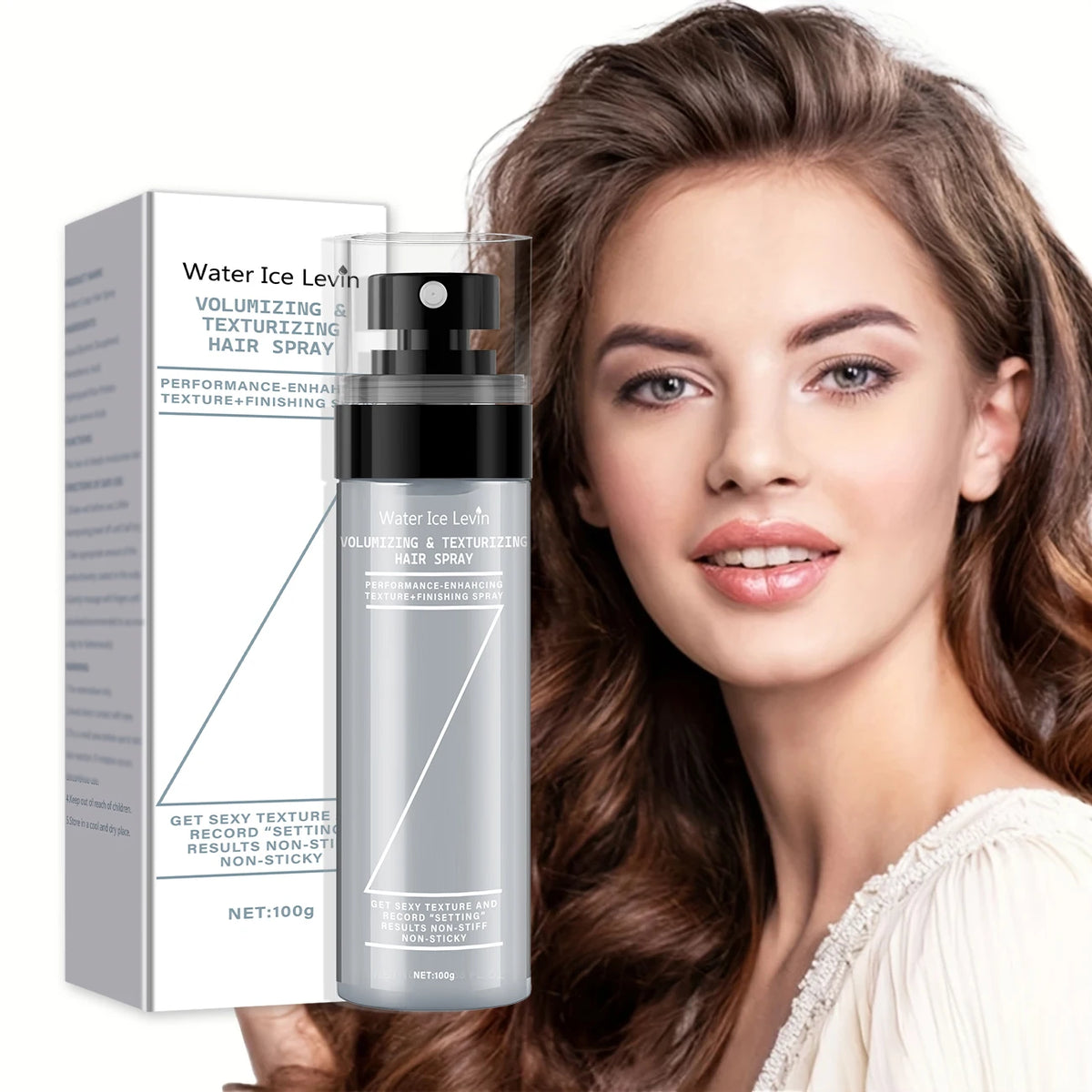 Water Ice Levin Volumizing Hair Spray Texturizing Styling Mist 100ml