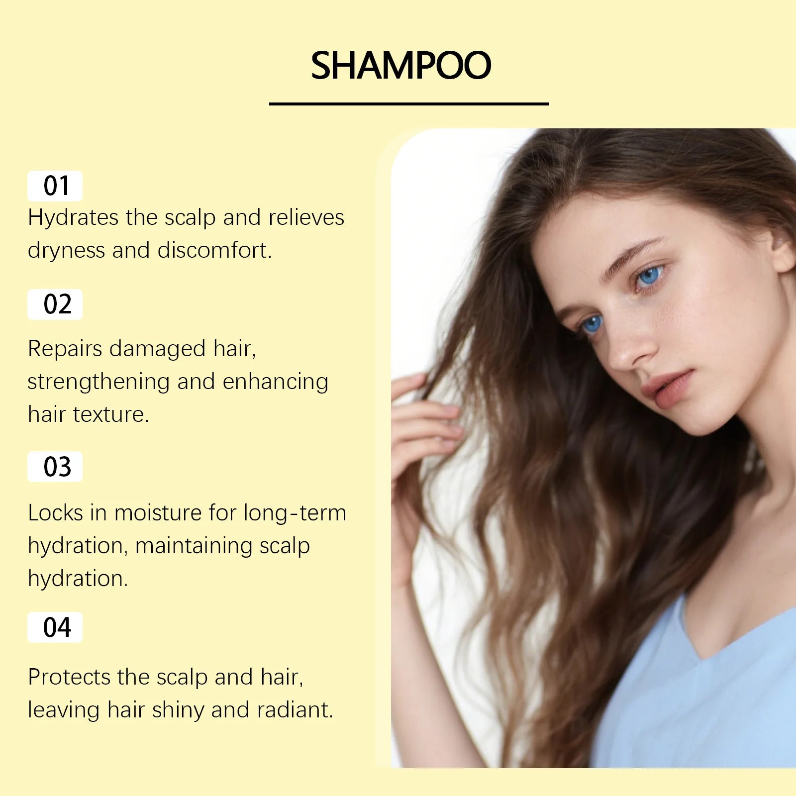 Rosemary Biotin Keratin Shampoo for Hair Repair and Scalp Hydration - 5