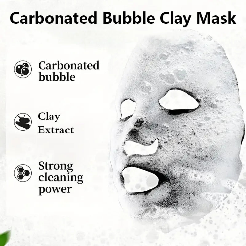 YUITIKUE Carbonated Bubble Clay Mask Pore Cleansing Face Treatment 50g