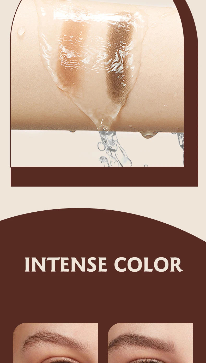 O'CHEAL Three Color Eyebrow Powder Waterproof Makeup Palette - 18