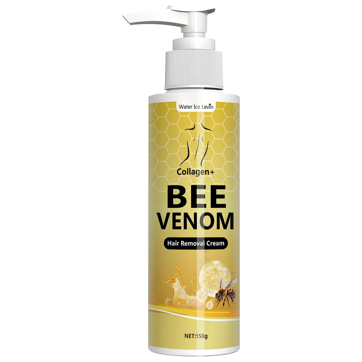 Bee Venom Hair Removal Cream Gentle Body and Underarm Depilatory Lotion