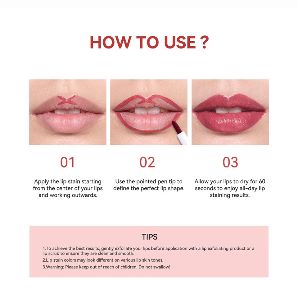 Long-Lasting Dual-Ended Lip Contour and Stain Pencil - 25