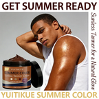 Yuitikue Self Tanning Cream Deep Dark Sunless Bronzer for Face and Body