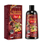 7 in 1 Claret Herbal Hair Dye Shampoo 100ml