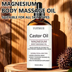 YUITIKUE Magnesium Castor Oil Body Massage Oil 100ml