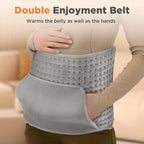 Electric Heated Waist Wrap with Hand Pockets