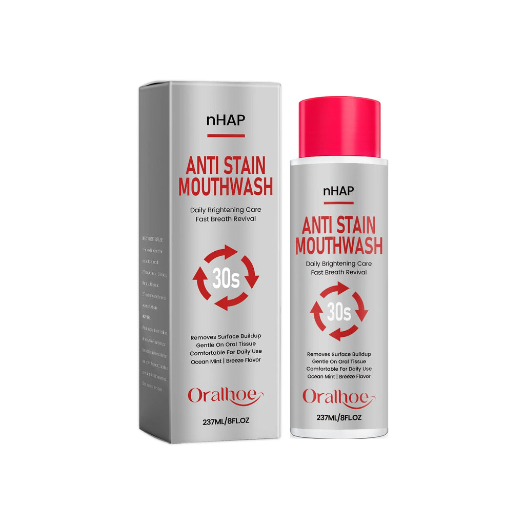 Alcohol-Free Teeth Whitening Mouthwash for Fresh Breath