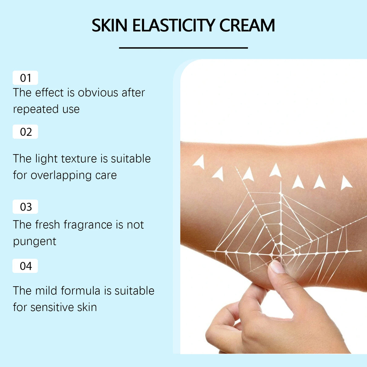 Firming Body Cream for Skin Tightening and Elasticity