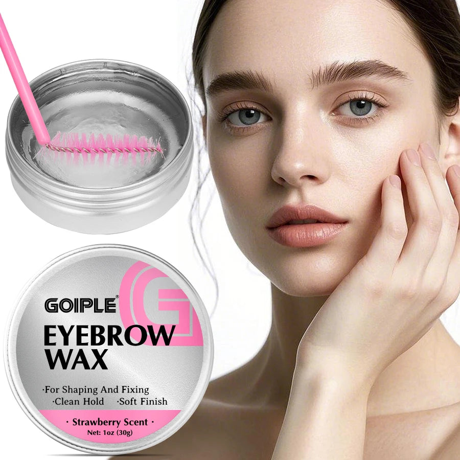 GOIPLE 3D Eyebrow Styling Wax Natural Brow Setting Gel Pomade - 11