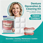 Cosmetic Denture Kit for Missing or Stained Teeth
