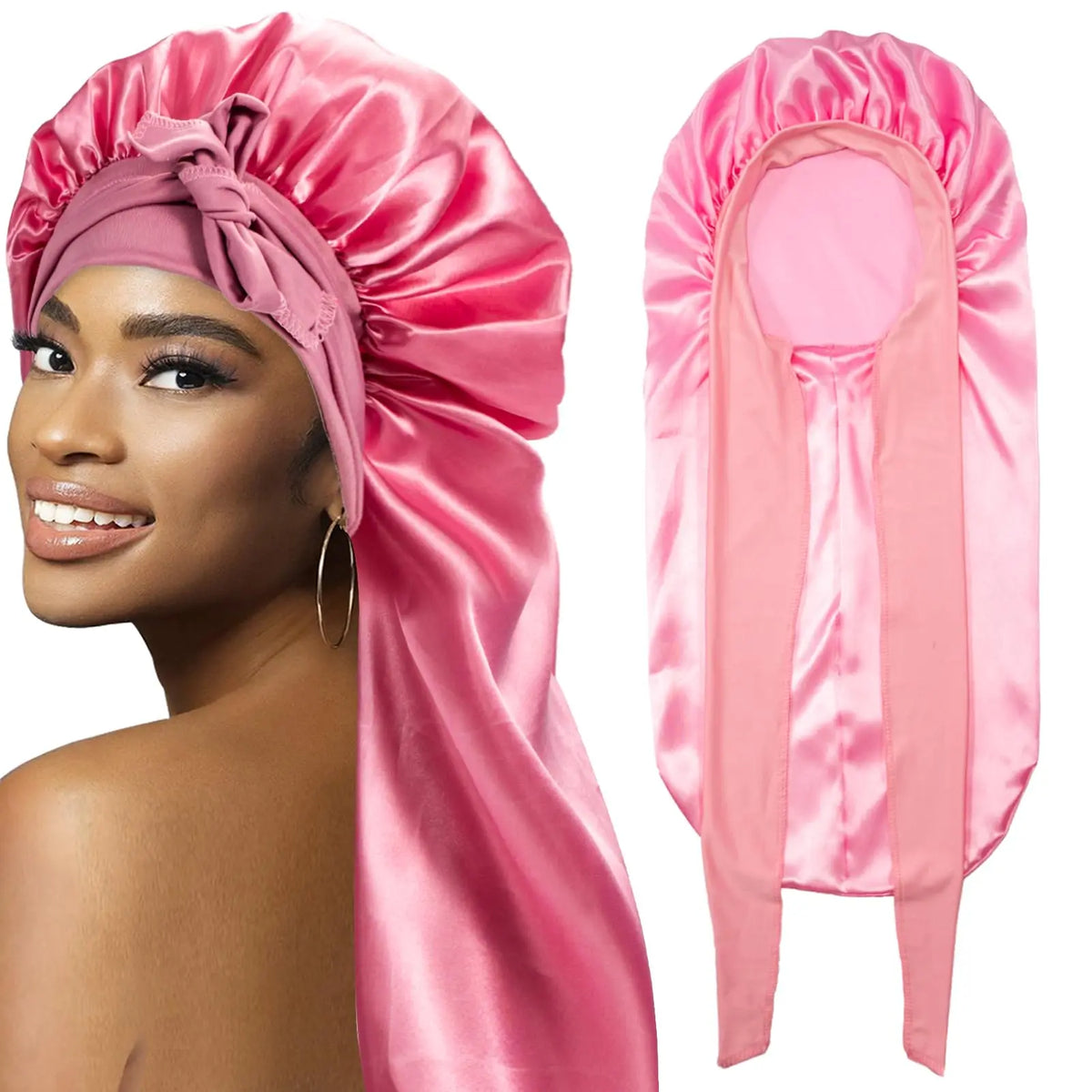 Goiple Braid Styling Kit Foam Mousse Braid Oil and Satin Bonnet