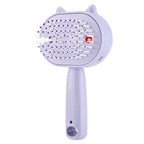 Electric Mist Spray Scalp Massaging Hair Brush