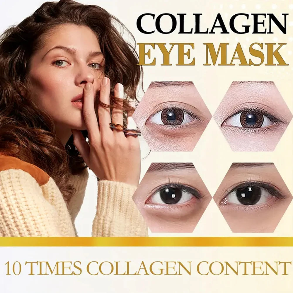 Sadoer Collagen Eye Mask Deep Moisturizing Anti Aging Eye Treatment