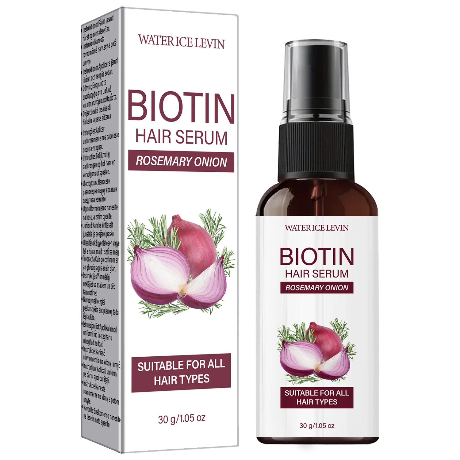 Biotin Rosemary Onion Hair Growth Serum 30g - 7