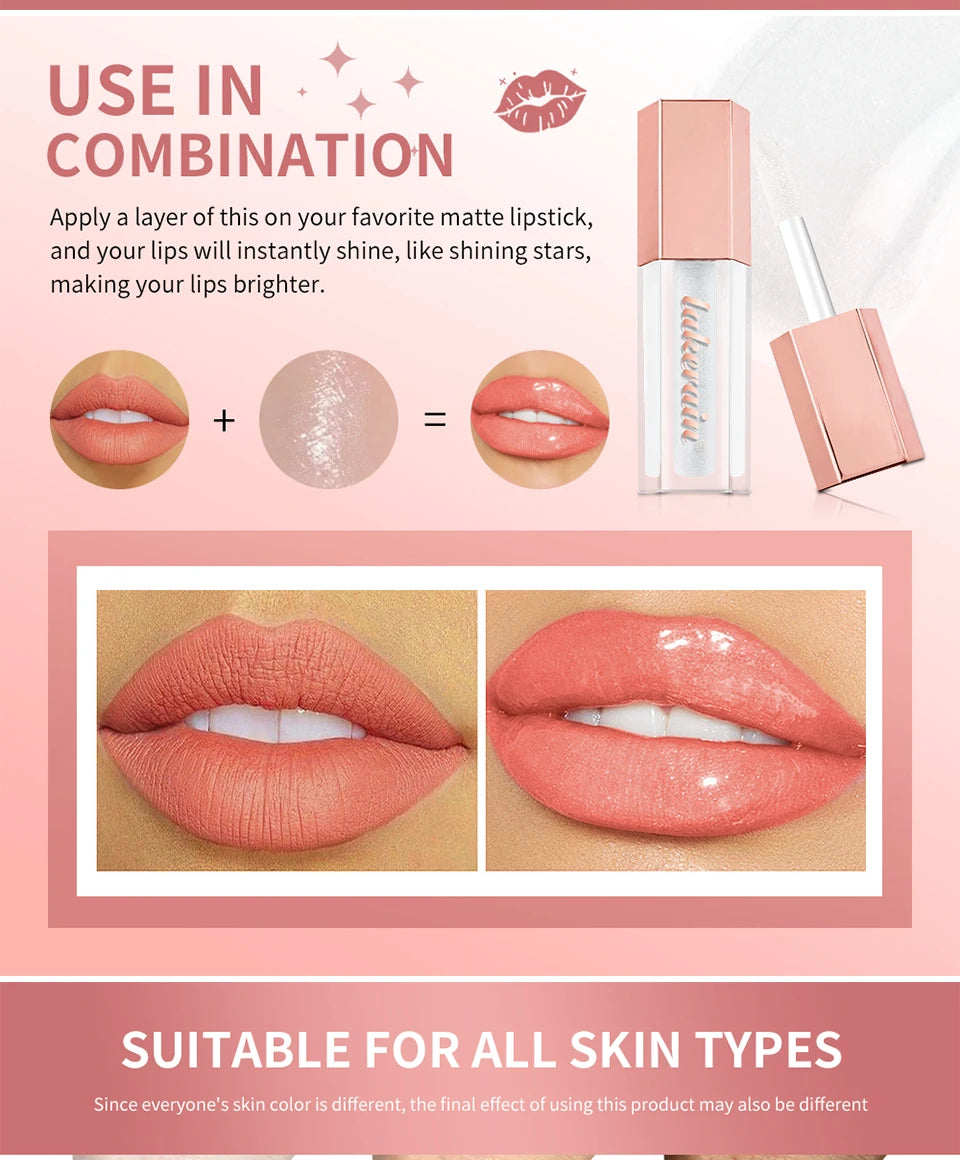 Shimmering Moisturizing Lip Gloss for Plump and Hydrated Lips - 11