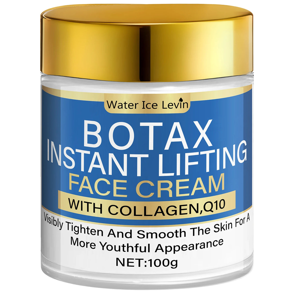 Water Ice Levin Collagen Q10 Face Cream Firming Anti Aging Moisturizer