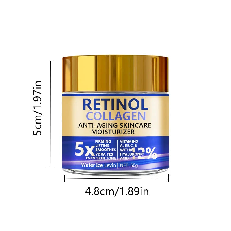 Retinol and Collagen Anti-Aging Face Cream Moisturizer 60g - 2