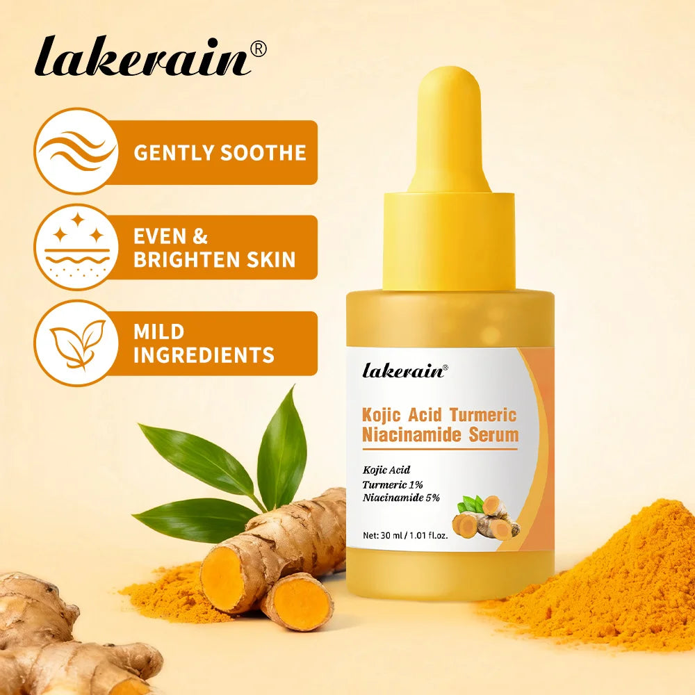 Brightening Kojic Acid and Turmeric Face Serum