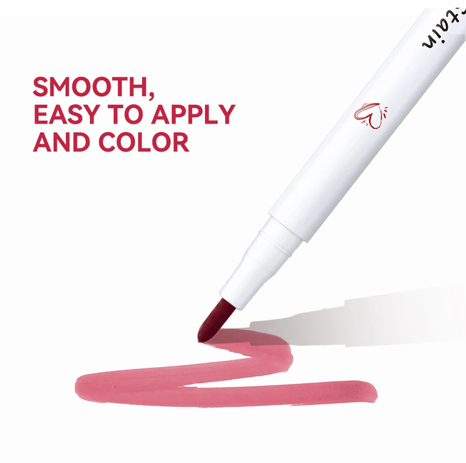Long-Lasting Dual-Ended Lip Contour and Stain Pencil