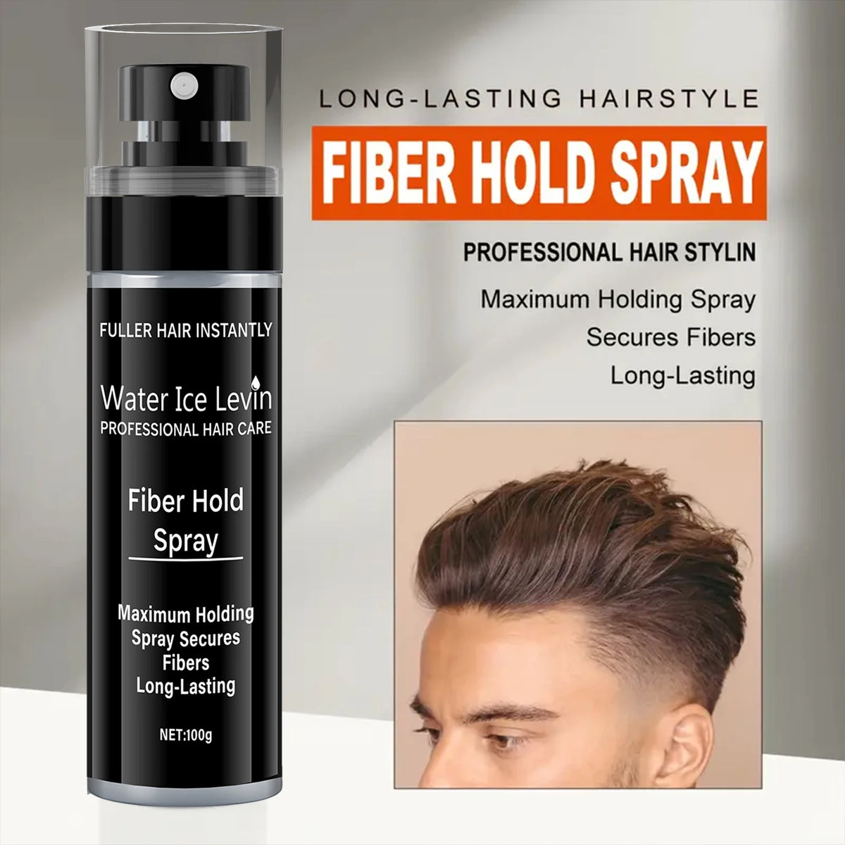 Hair Fiber Spray 100ml Natural Volumizing Texture and Holding Mist