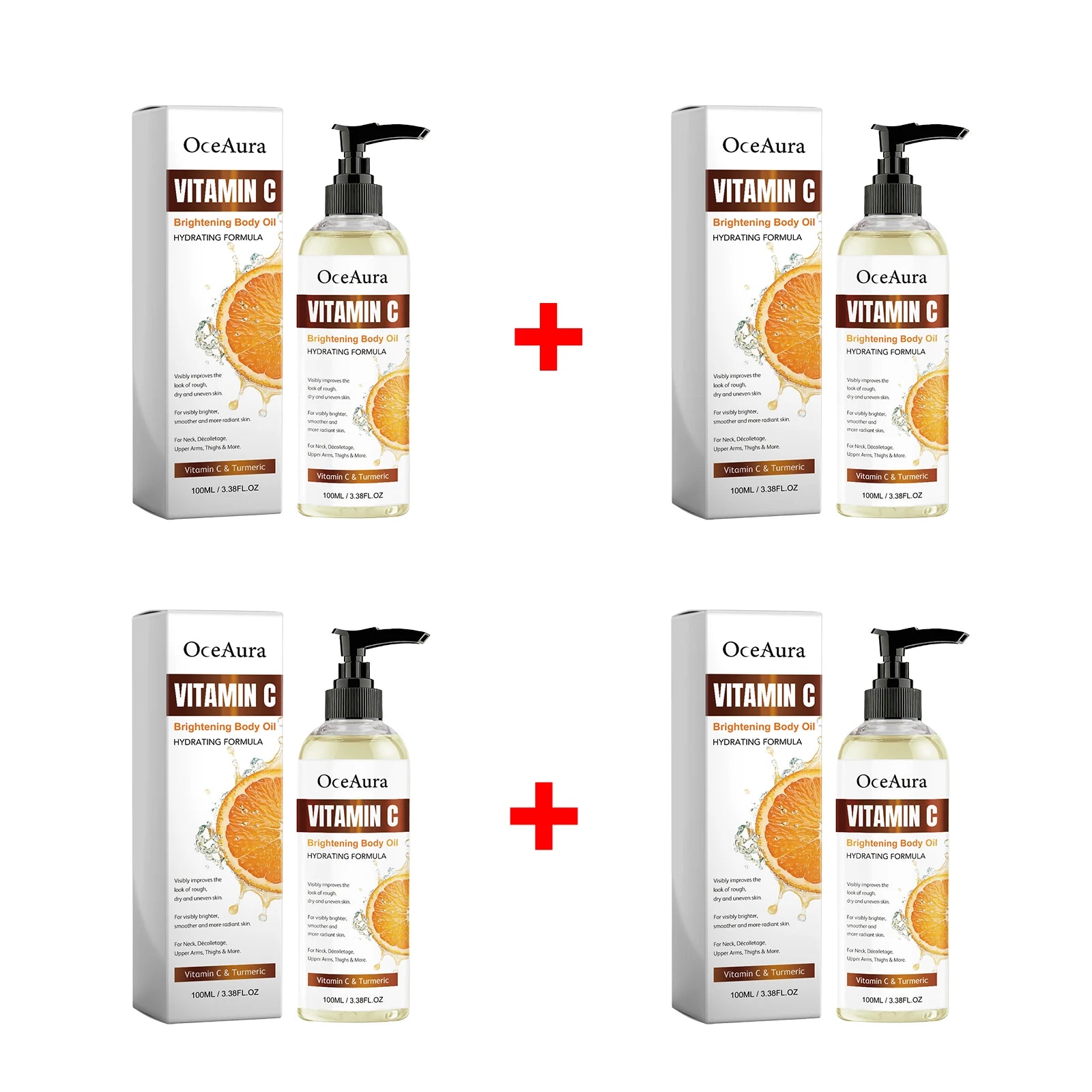 Turmeric Vitamin C Glow Body Oil for Brightening and Hydration - 18