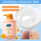 Sadoer Calendula Vitamin E Body Lotion Moisturizing Kids Cream 400ml