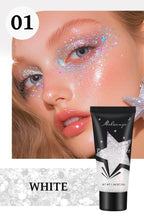 Molianji Glitter Gel Face and Body Shimmer Makeup for Parties