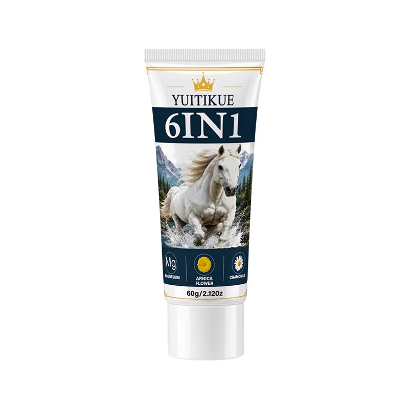 YUITIKUE 6 in 1 Muscle and Joint Relief Cream Hydrating Massage Lotion