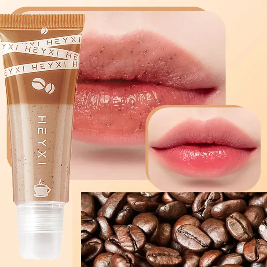 Heyxi Coffee Lip Scrub Moisturizing Exfoliating Lip Treatment