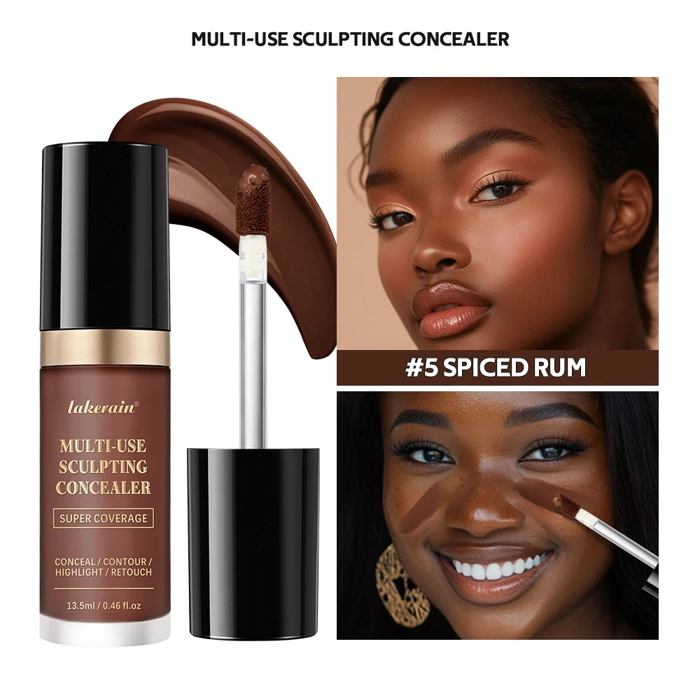 Multi-Use Waterproof Liquid Concealer for Face and Contouring
